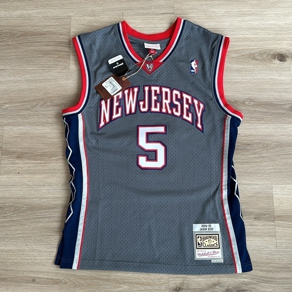Swingman Jason Kidd New Jersey Nets Alternate 2004-05 Jersey - Picture 4 of 9